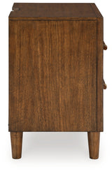 Lyncott Brown King Upholstered Bedroom Set with Chest and Nightstand (Online Special Price) - Ornate Home