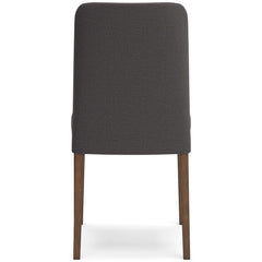 Lyncott Charcoal & Brown Dining Chair (Set of 2) - Ornate Home