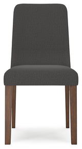 Lyncott Charcoal/Brown Extension Dining Table and 6 Chairs - Ornate Home