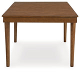 Lyncott Charcoal/Brown Extension Dining Table w/ 6 Chairs - Ornate Home
