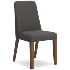 Lyncott Charcoal & Brown Round Dining Room Set / 5pc - Ornate Home