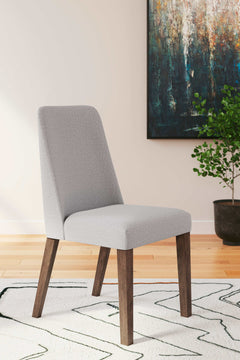 Lyncott Gray & Brown Dining Chair (Set of 2) - Ornate Home
