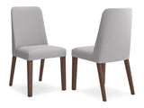 Lyncott Gray & Brown Dining Chair (Set of 2) - Ornate Home