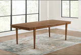 Lyncott Gray/Brown Extension Dining Table w/ 4 Chairs (Online Special Price) - Ornate Home