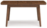Lyncott Gray/Brown Extension Dining Table with 6 Chairs (Online Special Price) - Ornate Home