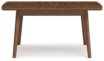 Lyncott Gray/Brown Extension Dining Table with 6 Chairs - Ornate Home
