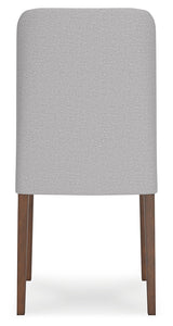 Lyncott Gray/Brown Round Dining Table and 4 Chairs - Ornate Home