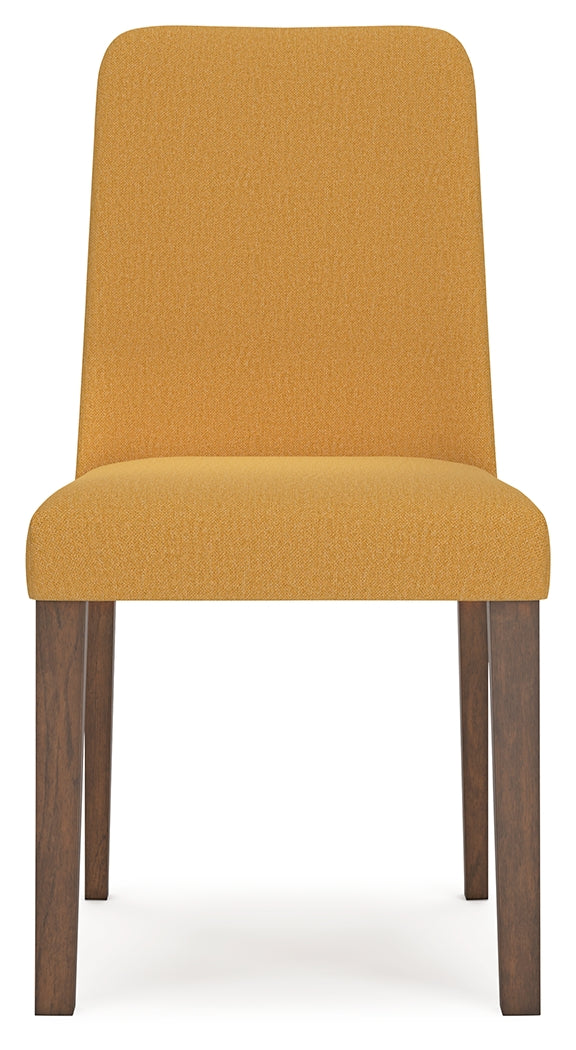Lyncott Mustard/Brown Extension Dining Table and 4 Chairs (Online Special Price) - Ornate Home
