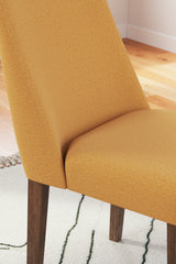 Lyncott Mustard/Brown Extension Dining Table and 6 Chairs (Online Special Price) - Ornate Home