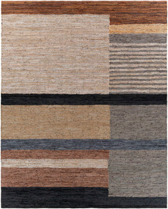 Lyndoch Leather Patchwork Rug - Ornate Home
