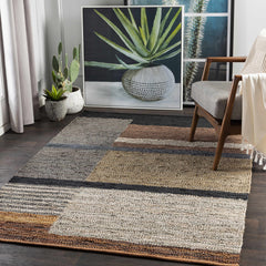 Lyndoch Leather Patchwork Rug - Ornate Home