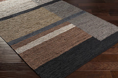 Lyndoch Leather Patchwork Rug - Ornate Home