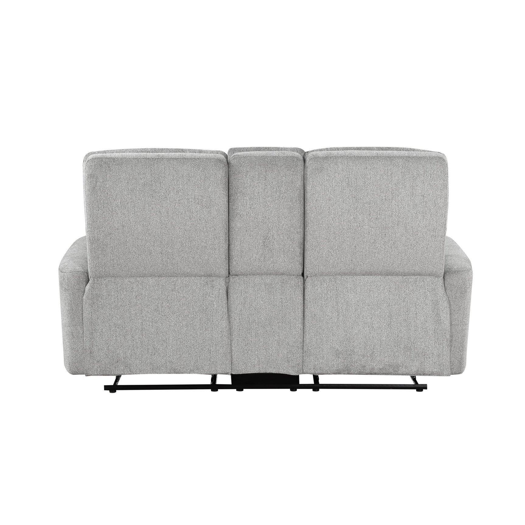 Lyndon Gray Double Reclining Loveseat - Ornate Home