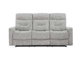 Lyndon Gray Double Reclining Sofa - Ornate Home