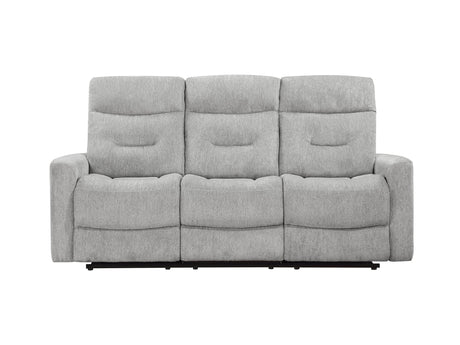 Lyndon Gray Double Reclining Sofa - Ornate Home