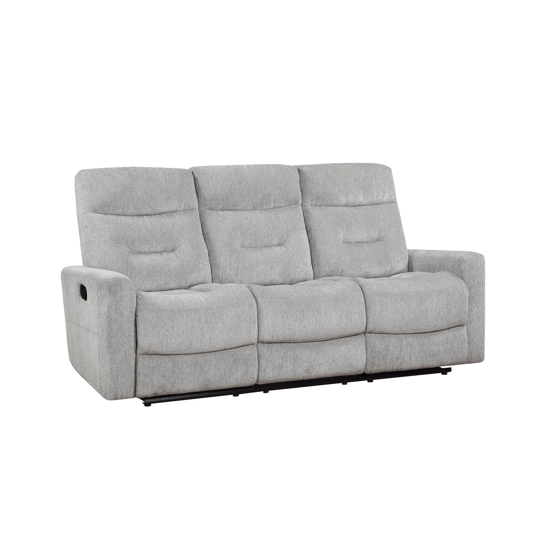 Lyndon Gray Double Reclining Sofa - Ornate Home