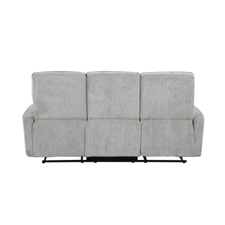 Lyndon Gray Double Reclining Sofa - Ornate Home