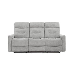 Lyndon Gray Double Reclining Sofa - Ornate Home