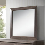 Lyndon Landscape Mirror in Weathered Gray Grain - Ornate Home