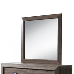 Lyndon Landscape Mirror in Weathered Gray Grain - Ornate Home