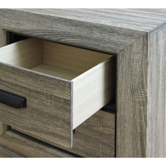 Lyndon Nightstand in Weathered Gray Grain 26023 - Ornate Home