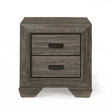 Lyndon Nightstand in Weathered Gray Grain 26023 - Ornate Home