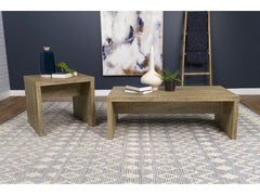 Lynette Mango 2-piece Rectangular Coffee and End Table Set - Ornate Home