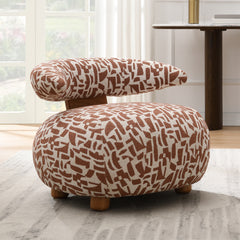 Lynn Brown Accent Chair - Ornate Home