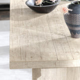 Lynx Antique White Dining Table - Ornate Home