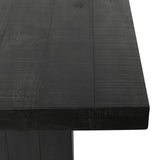 Lynx Carbon Black Dining Table - Ornate Home