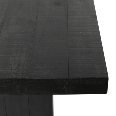 Lynx Carbon Black Dining Table - Ornate Home