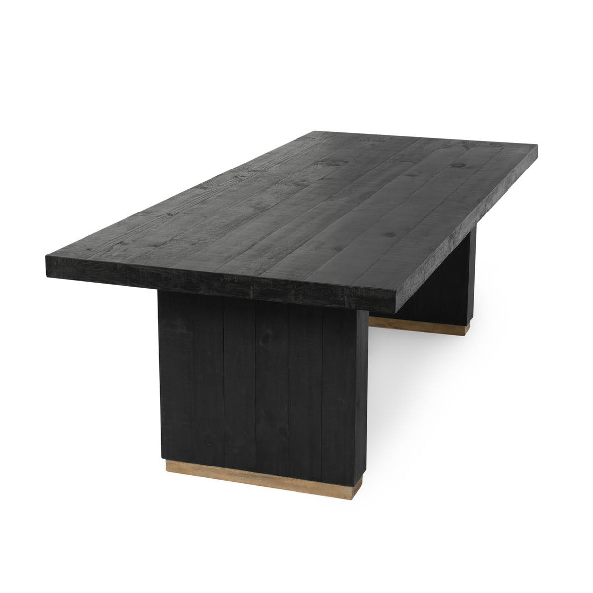 Lynx Carbon Black Dining Table - Ornate Home