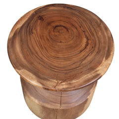 Lynx Woodtone Hourglass Accent Table - Ornate Home