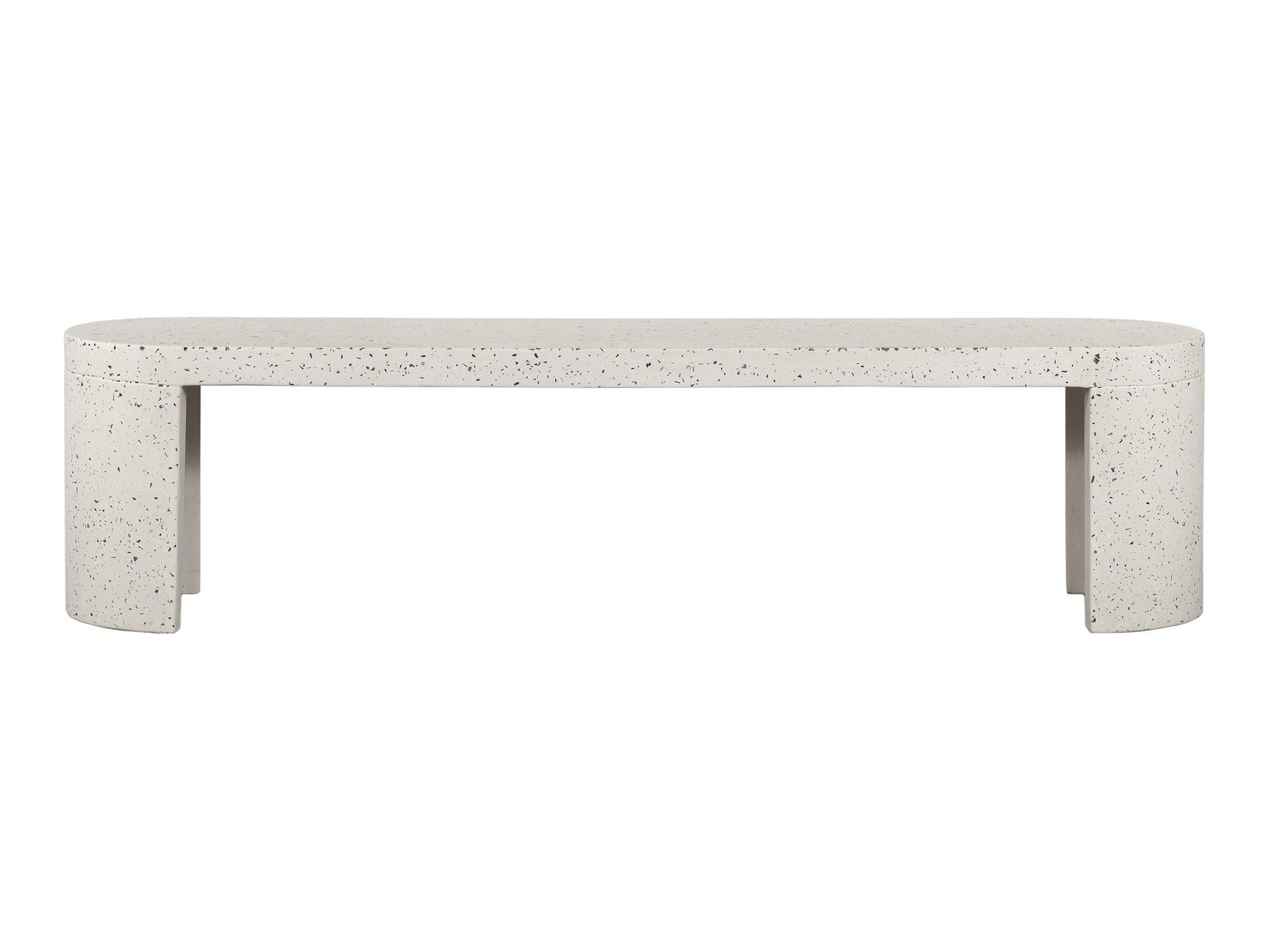 Lyon Light Grey Outdoor Bench - Ornate Home