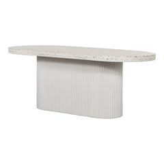 Lyon Light Grey Outdoor Dining Table - Ornate Home