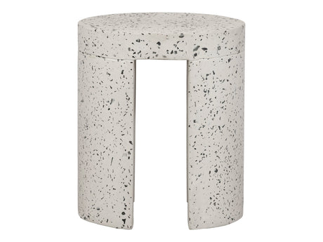 Lyon Light Grey Outdoor Stool - Ornate Home