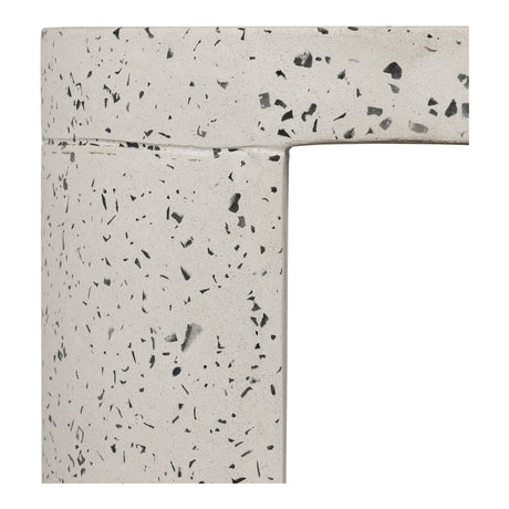 Lyon Light Grey Outdoor Stool - Ornate Home