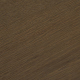 Lyonne Medium Brown Round Oak Wood Pedestal Side Tables