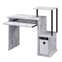 Lyphre Antique White Computer Desk - Ornate Home