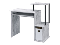 Lyphre Antique White Computer Desk - Ornate Home
