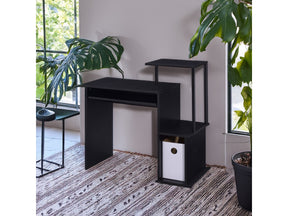 Lyphre Black Computer Desk - Ornate Home