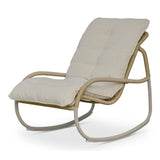 Lyra Beige Outdoor Rocking Chair - Ornate Home