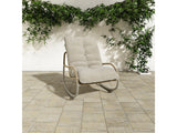Lyra Beige Outdoor Rocking Chair - Ornate Home