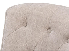 Lyra Beige Side Chair - Ornate Home