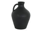 Lyra Black Terracotta Vase - Ornate Home