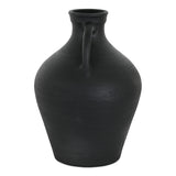 Lyra Black Terracotta Vase - Ornate Home