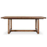 Lyra Smoke Brown Ext Dining Table - Ornate Home
