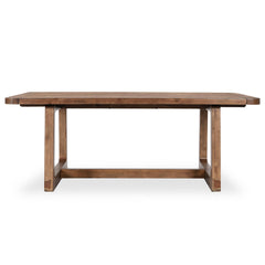 Lyra Smoke Brown Ext Dining Table - Ornate Home