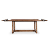 Lyra Smoke Brown Ext Dining Table - Ornate Home
