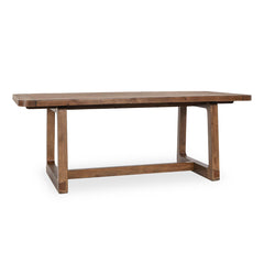 Lyra Smoke Brown Ext Dining Table - Ornate Home